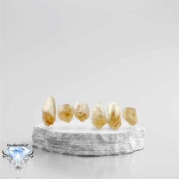 بلور سیترین خوشرنگ ومعدنی (1عدد)