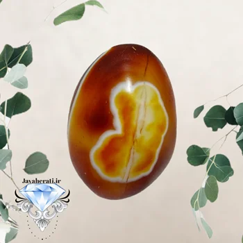 مهره عقیق سلیمانی خوش طبع وزیبا